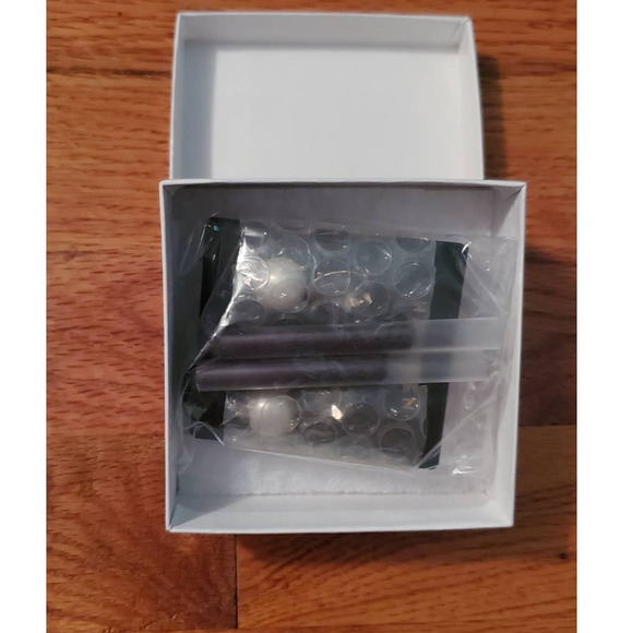 Halogen Gemstone Imitation Pearl Tassel Earrings - Picture 2 of 4